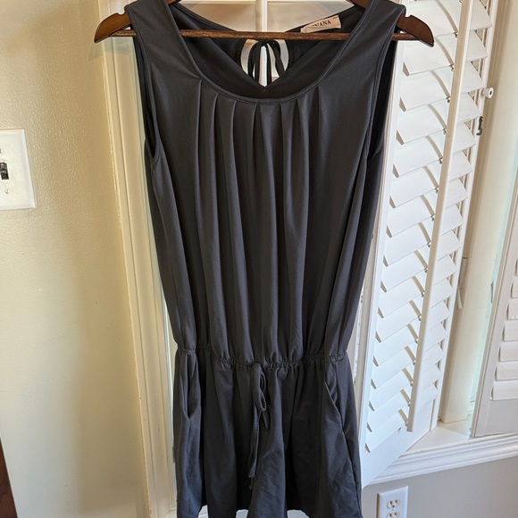 Zenana Outfitters Pants - Zenana Outfitters Charcoal Sleeveless Dress